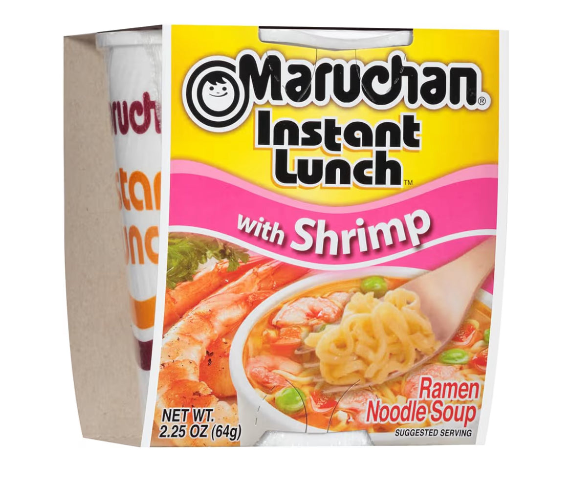 Maruchan Shrimp ramen noodle soup package 2.25 oz