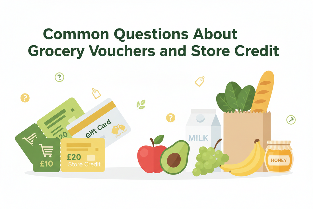 Common Questions About Grocery Vouchers and Store Credit
