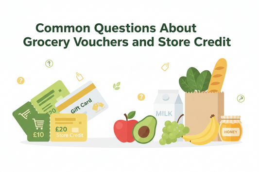 Common Questions About Grocery Vouchers and Store Credit