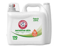 ARM & HAMMER Sensitive Skin Free & Clear Liquid Laundry Detergent 170 fl oz bottle for 170 loads, hypoallergenic and dye free