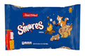 Malt-O-Meal S'mores cereal bag with honey graham squares, chocolate puffs, and marshmallow bits, 30 oz family size