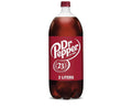 Dr Pepper 2 L bottle with classic logo and red label