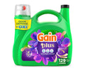 Gain Plus Liquid Laundry Detergent with Oxi Moonlight Breeze scent, 170 fl oz, 129 loads bottle