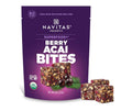 Navitas Organics Berry Acai Superfood Bites in 8oz bag USDA organic vegan power snacks