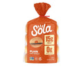 The Sola Company Plain Bagels, 12 OZ