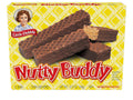 Little Debbie Nutty Bars 12 count box with peanut butter creme and fudge coated wafer bars