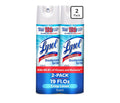 Lysol Disinfectant Spray Crisp Linen 19 Fl Oz Pack of 2 antibacterial sanitizer and deodorizer