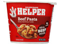 Hamburger Helper Cups Beef Pasta 2 oz packaging box