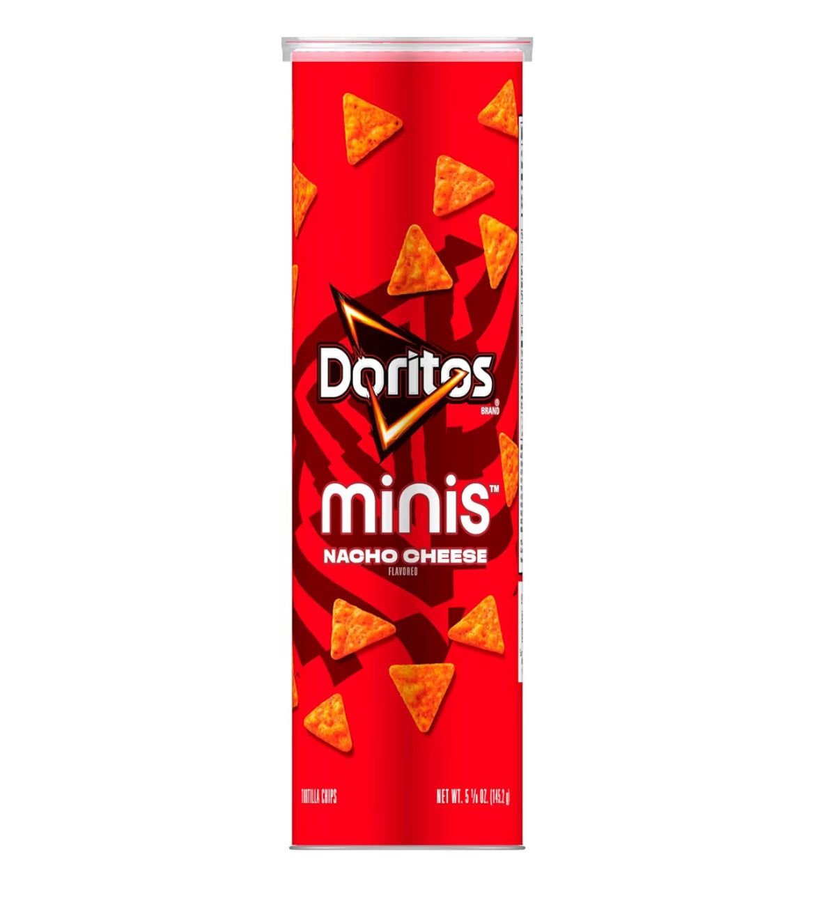Doritos Mini Nacho Cheese 5.12 oz bag of bite-sized chips