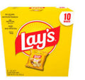 Frito Lay's Classic Potato Chips 1 oz bags 10 count pack