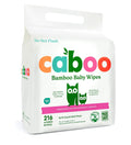 Caboo Baby Wipes, Made with Bamboo Viscose, Certified Made Safe Ingredients, Unscented Baby Wipes Good for Sensitive Skin, 72 Wipes Per Travel Pack, Total of 216 Wet Wipes