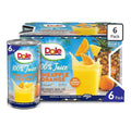 Dole 100% Pineapple Orange Juice can with no added sugar and vitamin C label
