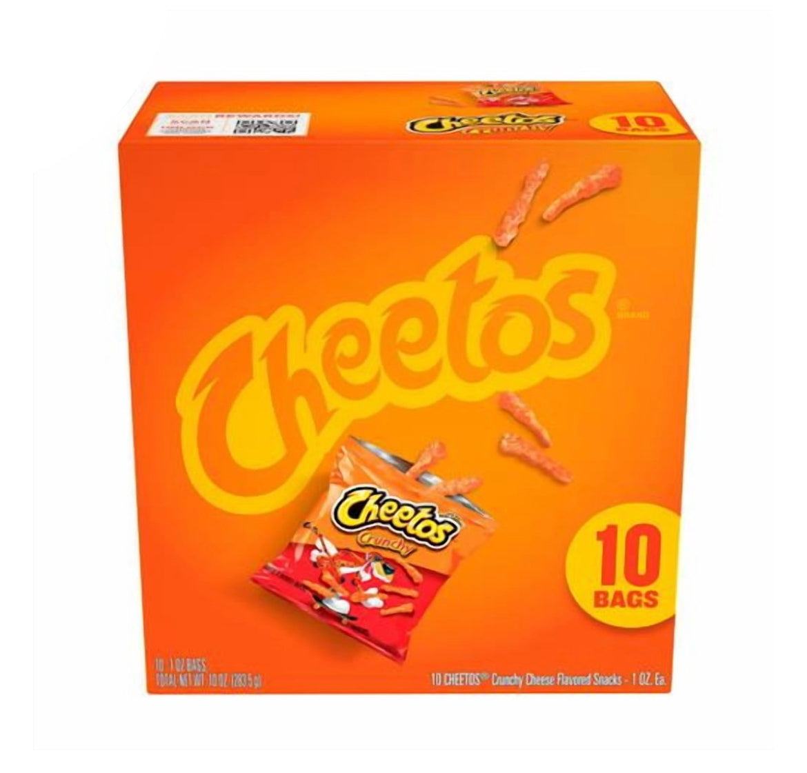 Frito-Lay Cheetos Crunchy, 1 Oz, 10 Ct