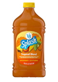 V8 Splash Tropical Blend flavored juice beverage in 64 fl oz bottle