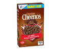 Box of Chocolate Cheerios gluten free whole grain oat cereal, family size 19.2 oz