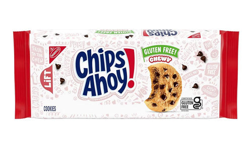 CHIPS AHOY! chewy gluten free fudgy chocolate chip cookies 9.75 oz pack