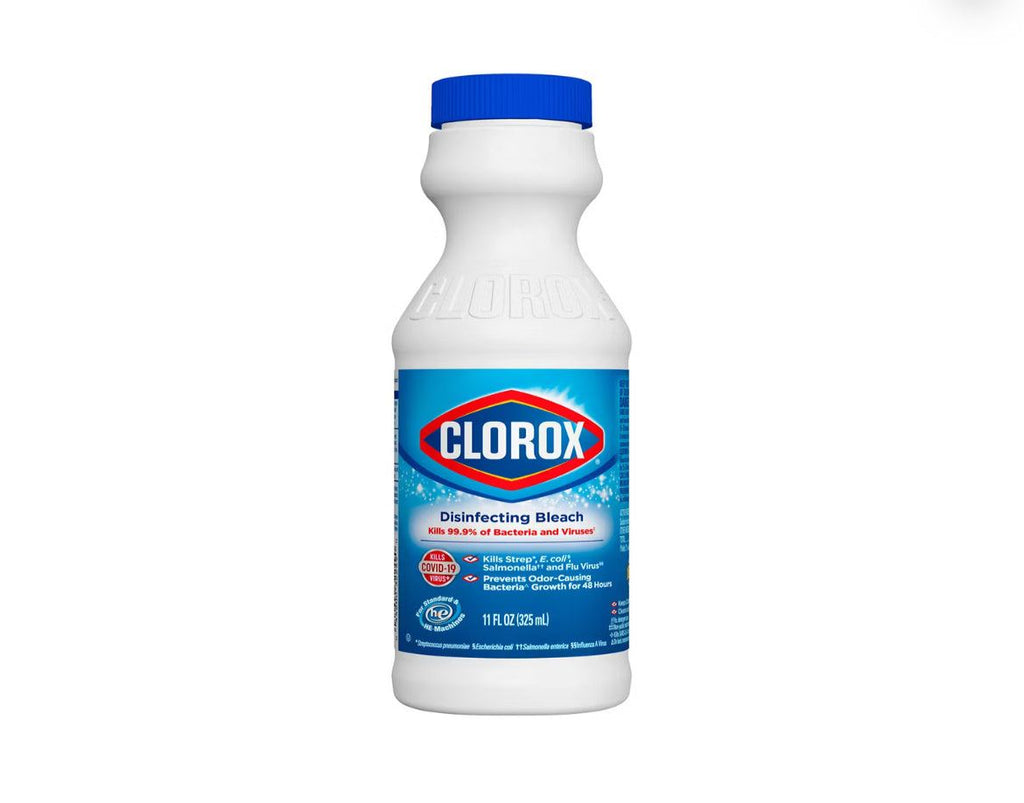 Clorox Disinfecting Bleach concentrated formula bottle 11 fl oz