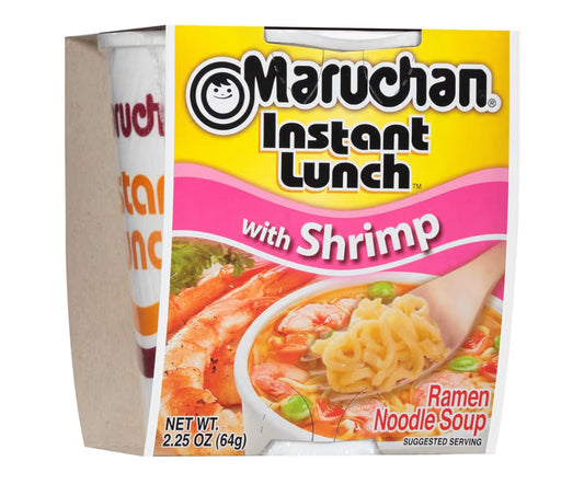 Maruchan Shrimp ramen noodle soup package 2.25 oz