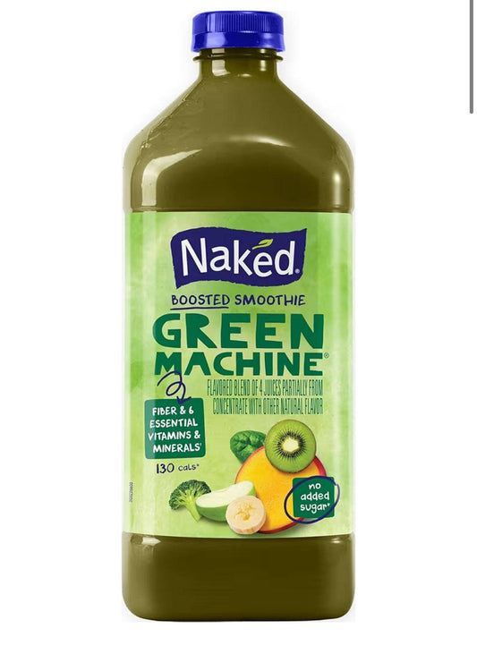 Naked Juice Green Machine 64oz bottle of specialty large kiwi flavored juice