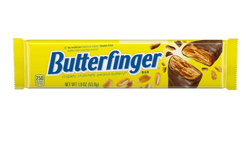 Butterfinger Chocolate single candy bar 1.9 oz for soccer party favors