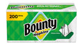 Bounty Paper Napkins, White, 200 Count