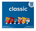 Frito-Lay Snacks Classic Mix Chips Variety Pack, Doritos, Lay's Ruffles, Cheetos, Fritos, 18 Count