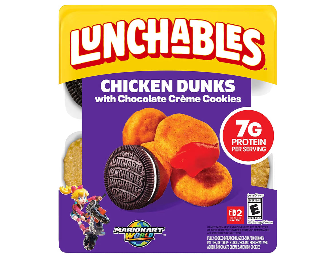 Lunchables Chicken Dunks with Chocolate Creme Cookies, 4 oz Pack