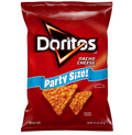 Doritos Tortilla Chips, Nacho Cheese Chips, Party Size, 14.5oz Bag